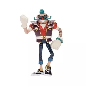 Фигурка Sonic Prime cm Doctor Deep New York City 13 очков возраста, лицензированная Sega и 12.7 - Articulation. 3+ (Официально Netflix)