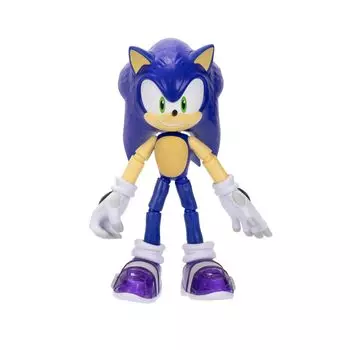 Фигурка Sonic Prime Sonic Grimm 13 Points of Ages, лицензированная Sega и 5 - Articulation. 3+ (Официально Netflix) синий