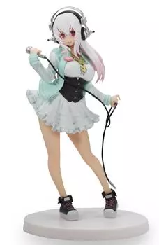 Фигурка Super Sonico SQ. Высота внешней коробки примерно 230 мм.. [элемент]