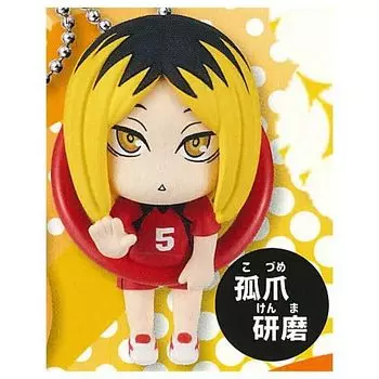 Фигурка-талисман Hello, коготь лисы, Gacha Gacha Capsule, игрушечное кольцо! Хайкю!! [3. Полировка] (один предмет)