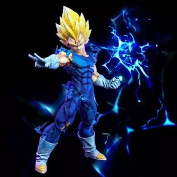 Фигурки Dragon Ball Vegeta, Super Saiyan Vegeta, аниме-статуэтка, статуя из ПВХ, модель Gk, украшение для куклы, 27 см, игрушки, подарки на день рождения