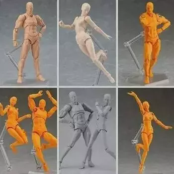Фигурки Figma 15th Anniversary Youth Edition Orange 2.0 для мужчин и женщин Female серый