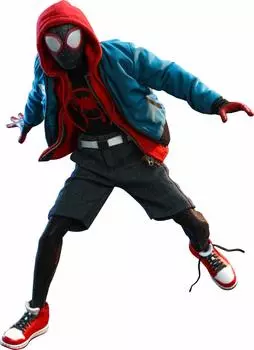 Фильм Шедевр В Майлз Масштаб Фигурка Человек-Паук: Spider-Verse Моралес/Человек-паук 1/6
