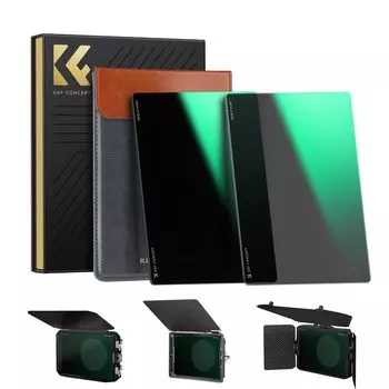 Фильтр Concept Square Filter ND Filter Set Регулировка затухания света Совместимость с Tilta Matte Box Совместимость с SmallRig Matte Box 28-слойное покрытие