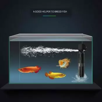 Фильтр для аквариума 3 в 1, бесшумный мини-фильтр для аквариума (RS 603 ЕС) Делавэр