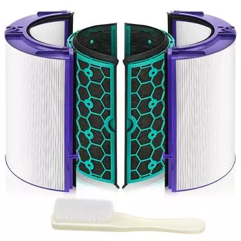 Фильтр Hepa Carbon для пылесоса Dyson TP04 HP04 DP04 TP05 HP05 Pure Cool Hepa Purifier, герметичная двухступенчатая система фильтрации на 360 градусов CHINA