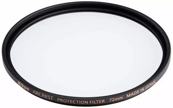 Фильтр объектива Nikon ARCREST PROTECTION FILTER Защита объектива 72 мм Оригинальный Nikon AR-PF72