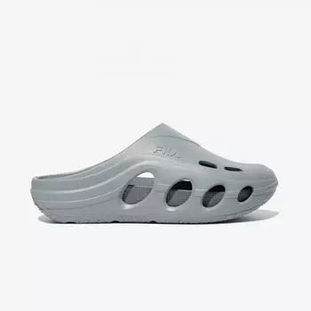 Fila Bubble Foam Clog 1см02605г 050 Grey Grey Grey/250