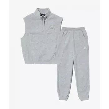 Fila Детский флисовый полупрозрачный жилет, комплект из верха и низа Fk2fsg4101xmly MELANGEGREY/120