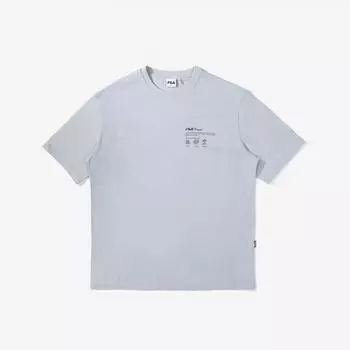 Fila Fila Travel ShorT Sleeve T shirT Fe2rse5311x Lbu LIGHT BLUE/100