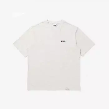 Fila HeriTage Linear ShorT Sleeve T shirT Fe2rse5108x oTl OATMEAL/100