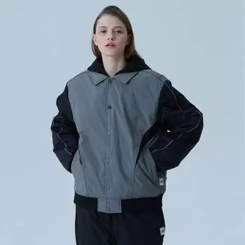Fila Hooded съемный воротник Windshield Fs2jkf4102x Dgy DARK GREY/095