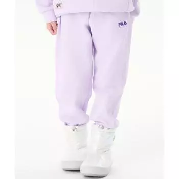 Fila Kids Brushed Half Sleeve Sweatshirt Set Bottoms Fk2fpg4402xgpu GREYISHPURPLE/110