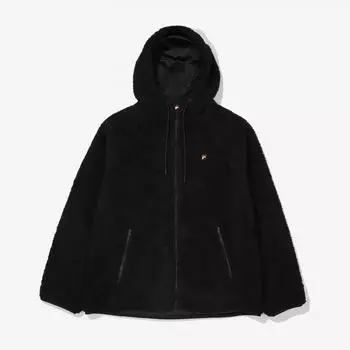 Fila [обратный сезон] Линейная куртка Boa с капюшоном Fe2plf5101x Blk BLACK/085