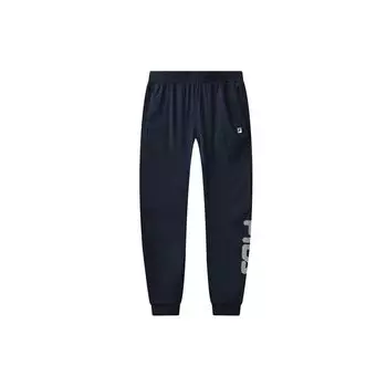 FILA повседневные зауженные вязаные спортивные штаны мужские синие A11M121602F-NV