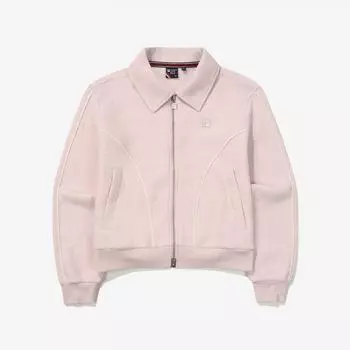Fila Tennis Brushed Terry Zip Up Fs2ftg4361f Epk PALE PINK/W85