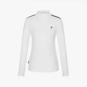 Fila Теннисная футболка с воротником и длинным рукавом Fs2rlg4351f Owh OFF WHITE/W85