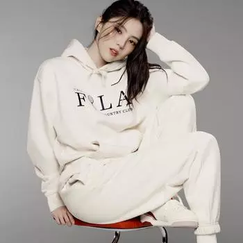 Fila [worn By Han Sohee] Casa Fila Hoodie Fs2pog3391x Crm CREAM/100