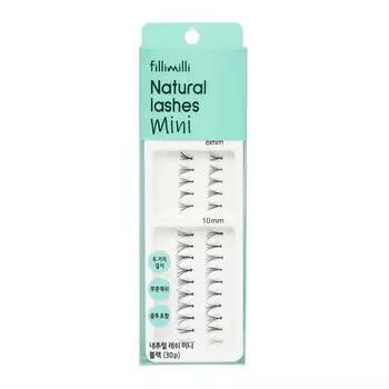 Filimili Natural Lash Mini Black 30P, корейская косметика