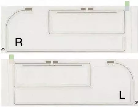 Пленочная антенна для Panasonic Strada CN-HDS700TD (YEP9FZ8554B) белый
