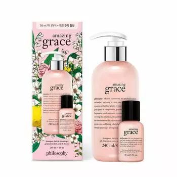 Философия Гель для душа Amazing Grace 240 мл + 30 мл, специальный набор