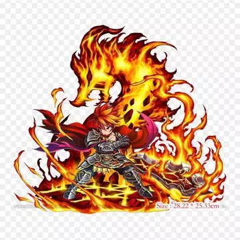 Final Fantasy Brave Exvius Brave Frontier 2 термопереносная печать виниловые нашивки наклейки для одежды DIY аппликации моющиеся нашивки