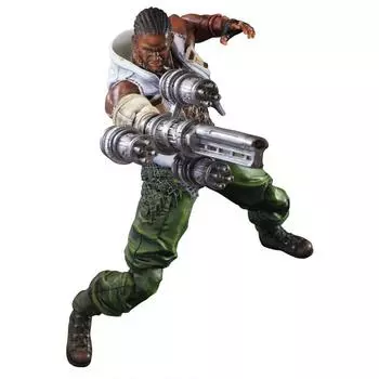 FINAL FANTASY VII ADVENT ДЕТИ ИГРОВОЕ ИСКУССТВО Кай Барретт Уоллес нарисованное действие (Рисунок ПВХ)