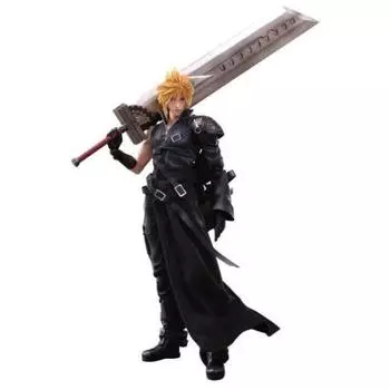 FINAL FANTASY VII ADVENT ДЕТСКИЕ ИГРОВЫЕ ИСКУССТВА Кай Клауд Страйф (Фигурка из окрашенного ПВХ) [Использовал]