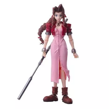 final fantasy VII bring arts Aerith Gainsbourg Made of PVC Painted movable figure
