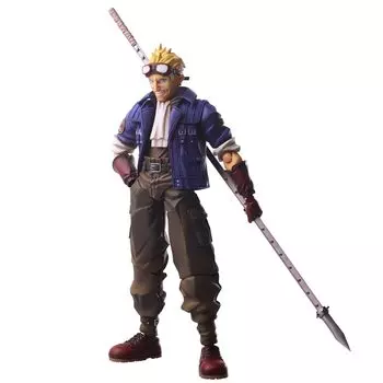 Final Fantasy VII Bring Arts ПВХ окрашенная подвижная фигурка Cid Highwind синий