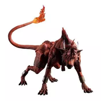 Final Fantasy VII Remake PLAY ARTS Kai Red XIII ПВХ окрашенная подвижная фигурка оранжевый