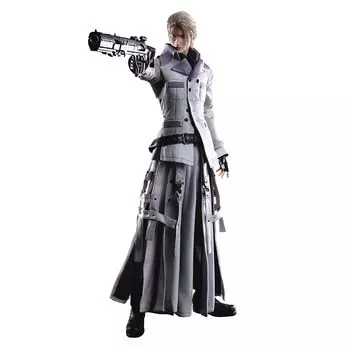 Final Fantasy VII Remake PLAY ARTS Кай Руфус Шинра ПВХ окрашенная подвижная фигурка белый