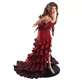 Final Fantasy VII Remake STATIC ARTS Aerith Gainsbourg Dress Ver. Завершенная фигура