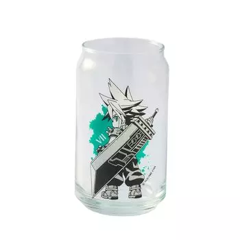Final Fantasy VII Reverse Can Glass Клауд Страйф