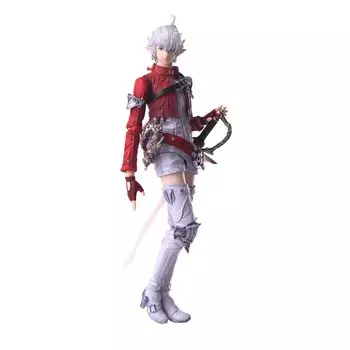 Final Fantasy XIV Bring Arts Ализе ПВХ окрашенная подвижная фигурка - красный