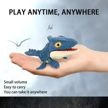 Finger Biting Dinosaur Toy Novel Movable Joint Movable Simulation Model Rex Tyrannosaurus Finge U2H2 Tyrannosaurus A-one-size