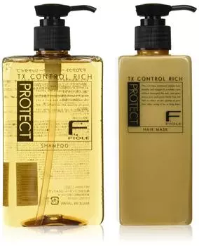Fiore F Protect Shampoo Rich 300ml Mask Rich 200g Set