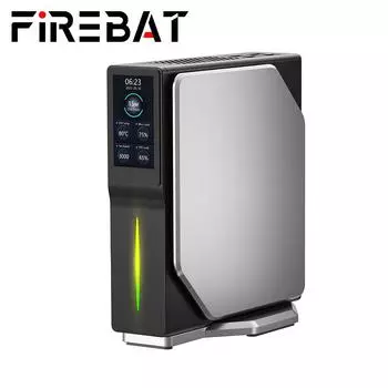 FIREBAT S1 Процессор Intel N100 Мини-ПК Компьютерный геймерский игровой DDR4 16 ГБ ОЗУ 512 ГБ SSD Windows 11 BT4.2 Dual HDMI Настольные компьютеры