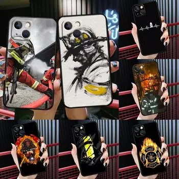 Firefighter Heroes Fireman для Apple iPhone 11 12 Pro Max 7 8 Plus X XS XR SE 2020 13 Pro Max задняя крышка телефона чехол iphone 5 5S