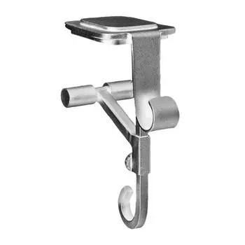 Fireplace Stocking Hook Mantle Garland Hanger Strong Load-bearing Adjustable Design Heavy Duty 2-in-1 Stocking Garland Holder 1pc