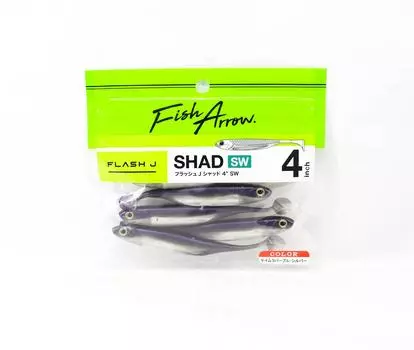 Fish Arrow Soft Lure Flash J Shad SW 4 Inch 5 Piece per pack #122 (8512)