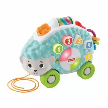 Fisher Price Bilingual Linkimals Hedgehog [9 месяцев и старше] [ОбразовательныйАнглийскийИностранный язык] [Сертификация учителя детского сада] GJB15