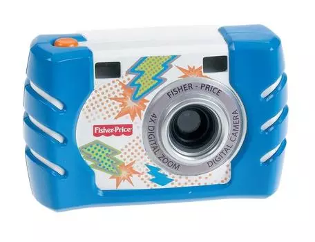 Fisher Price Kids Tough Digital Camera Slim Blue (W1459)