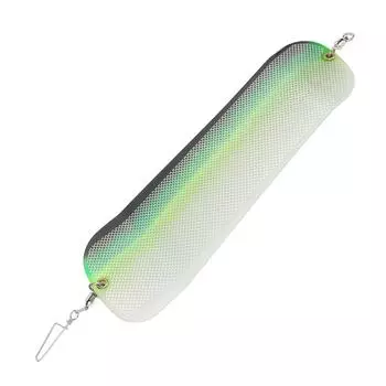 Fishing Flasher ABS Underwater Double Sided Luminous Swivel Diving Board Flasher for Sea Fishing