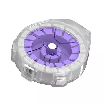 Fishing Line Storage Box Fishing Line Winding Board Storage Box with AntiReversal Device Portable Fishing Main Line Box фиолетовый