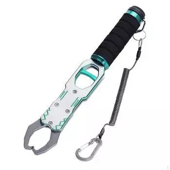Fishing Plier Tool Built in Weight Estimator Gear Gifts Aluminum Alloy Multifunction Non Silver