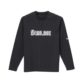 Fishing Tackle BUG OFF Long Black [Sunline] T-Shirt Men s чёрный