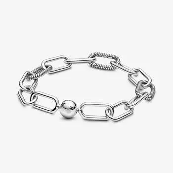 Fit Me браслет DIY бисерные украшения для женщин новый 925 стерлингового серебра моя любовь звезда фламинго кулон шарм