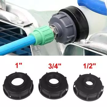 Фитинги бака IBC S60X6 Крышка с крупной резьбой для переходного соединителя 1/2 дюйма, 3/4 дюйма, 1 дюйма 3/4 inch