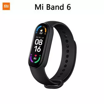 Фитнес-браслет Xiaomi Mi Band 6 Chinese Version чёрный